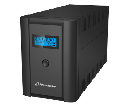 UPS (zasilacz awaryjny) Power Walker LINE-INTERACTIVE (1200VA/600W, 2x IEC/Schuko, AVR)